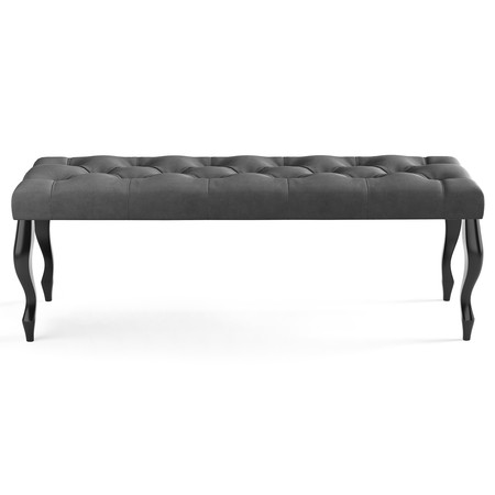 Lavice CHESTERFIELD 120x40 cm Grafit SG-nábytek