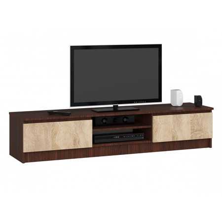 TV stolek RTV 160 wenge/dub sonoma Akord