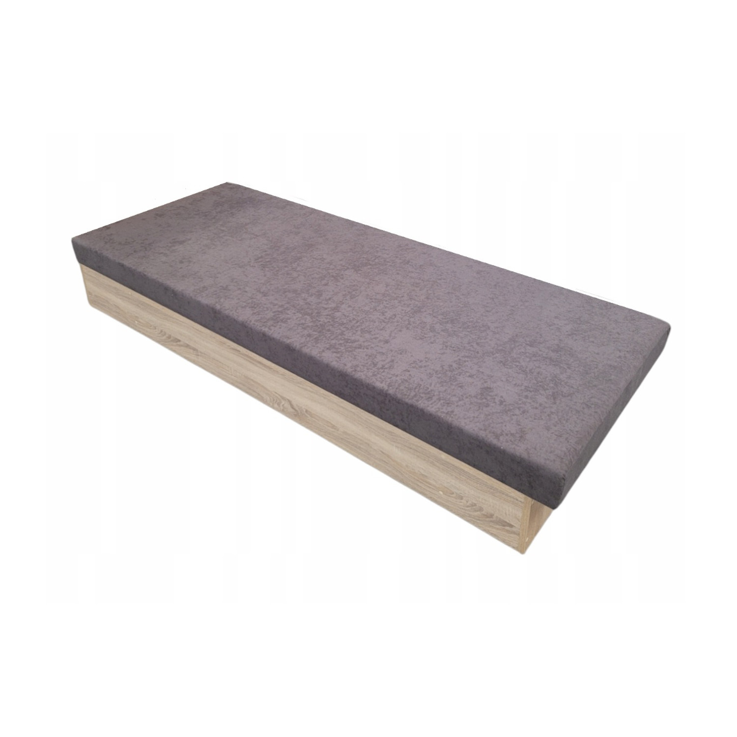 Válenda Silver C90 - 90x200 cm Modrá Panty vpravo Dub sonoma Graja